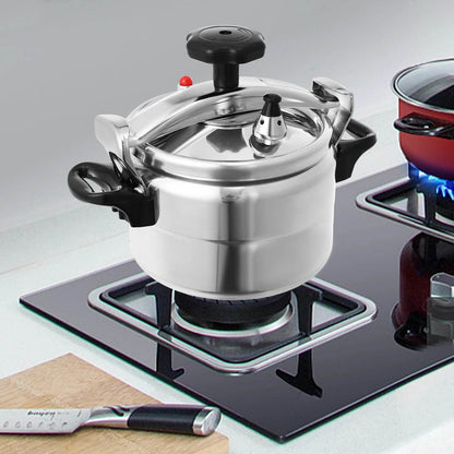 Silver Aluminum Alloy and Silicone High Pressure Pot - Loft&Timber