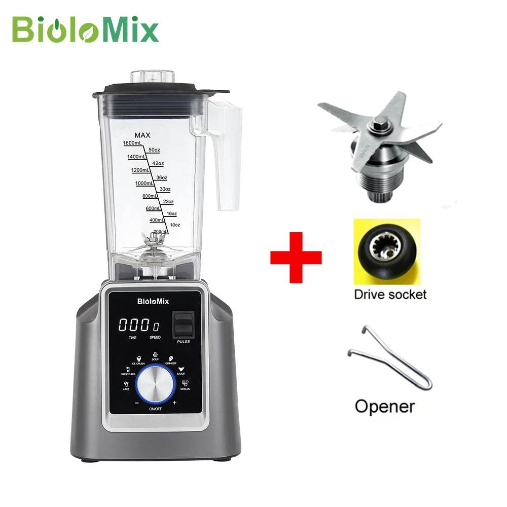 Biolomix Digital BPA FREE 2L Automatic Program Professional Commercial Blender - Loft&Timber