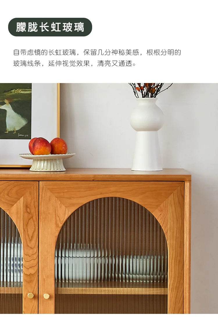 Japanese Vintage Solid Wood Sideboard - Loft&Timber
