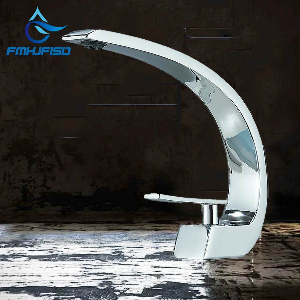 FMHJFISD Chrome Basin Faucet Stainless Steel - Loft&Timber