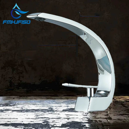 FMHJFISD Chrome Basin Faucet Stainless Steel - Loft&Timber