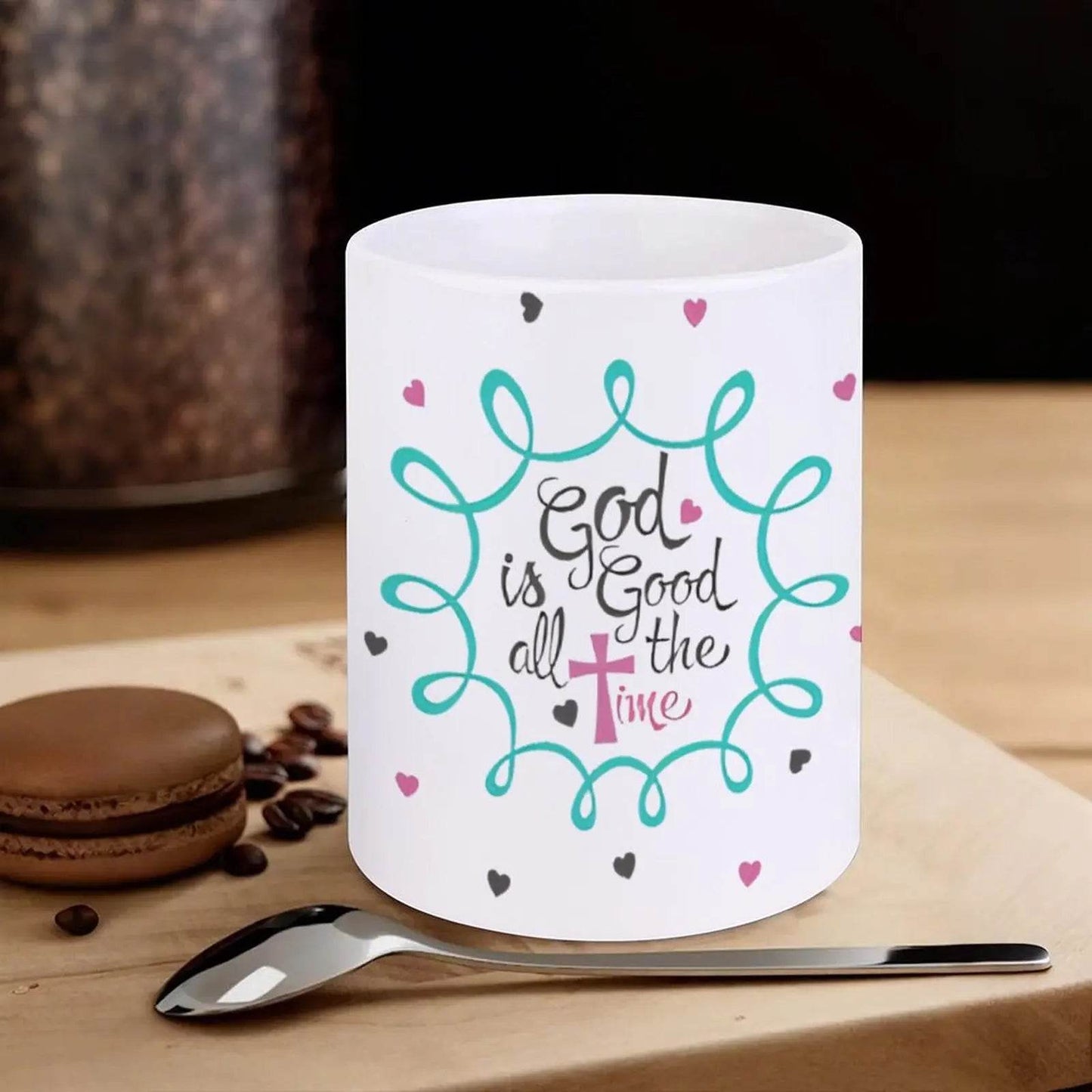 God Is Good All The Time2 Coffee Mugs, 11oz Cute Mugs - Loft&Timber