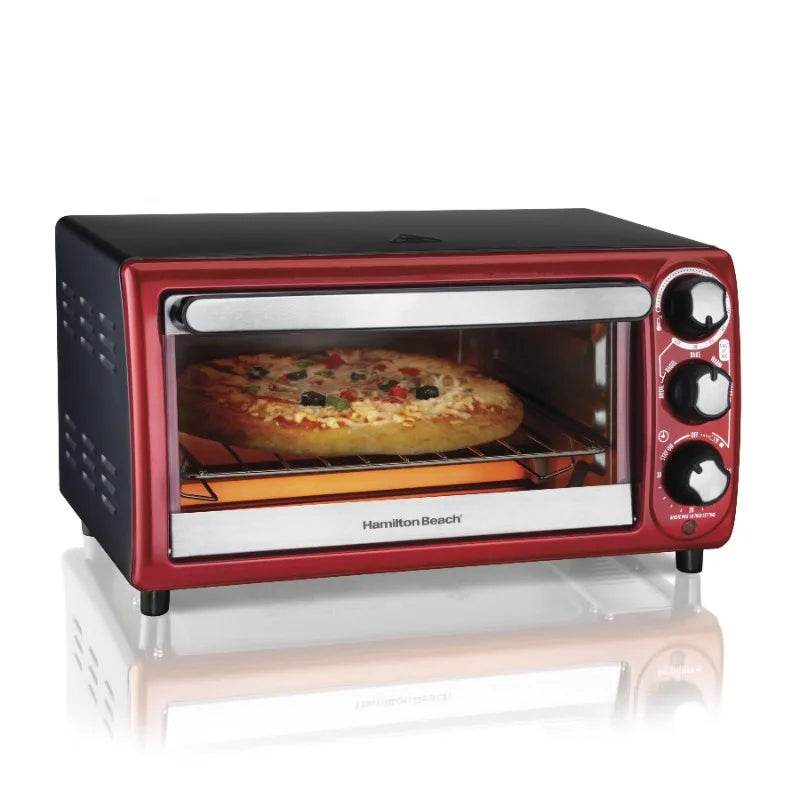 Hamilton Beach 4 Slice Toaster Oven, with 5 Versatile Cooking Modes - Loft&Timber