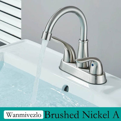 Wanmivezlo Integrated Basin Brass Sink Faucet - Loft&Timber