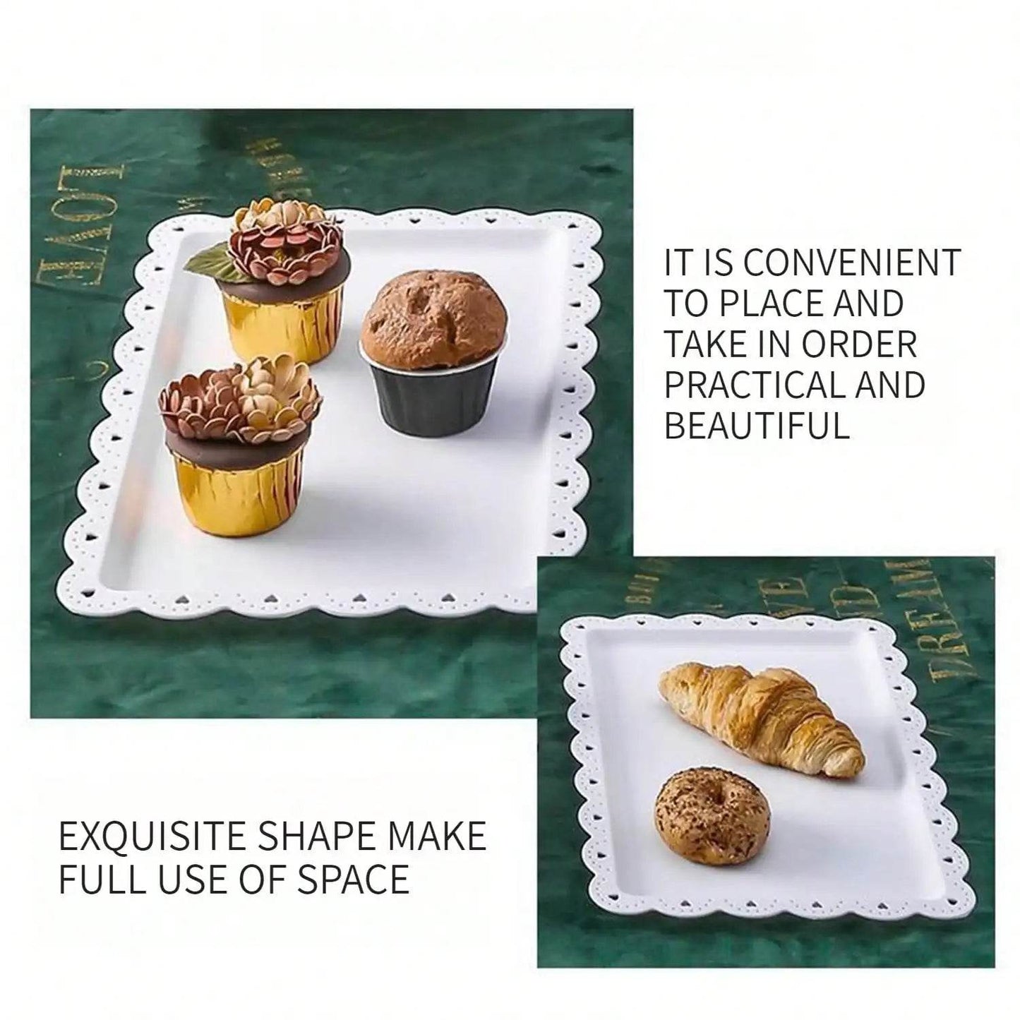 7Pcs Cake Stand Dessert Table Stand Set - Loft&Timber