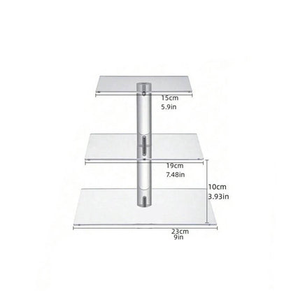 3/4 Tier Acrylic Cupcake Display Stand - Loft&Timber