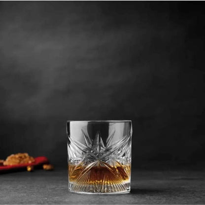 Crystal Whiskey Glasses Set Of 4, 12 Oz Premium Glasses - Loft&Timber