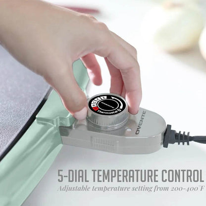 Electric Griddle Non-Stick Cooking Surface 16 x 10 Inch - Loft&Timber