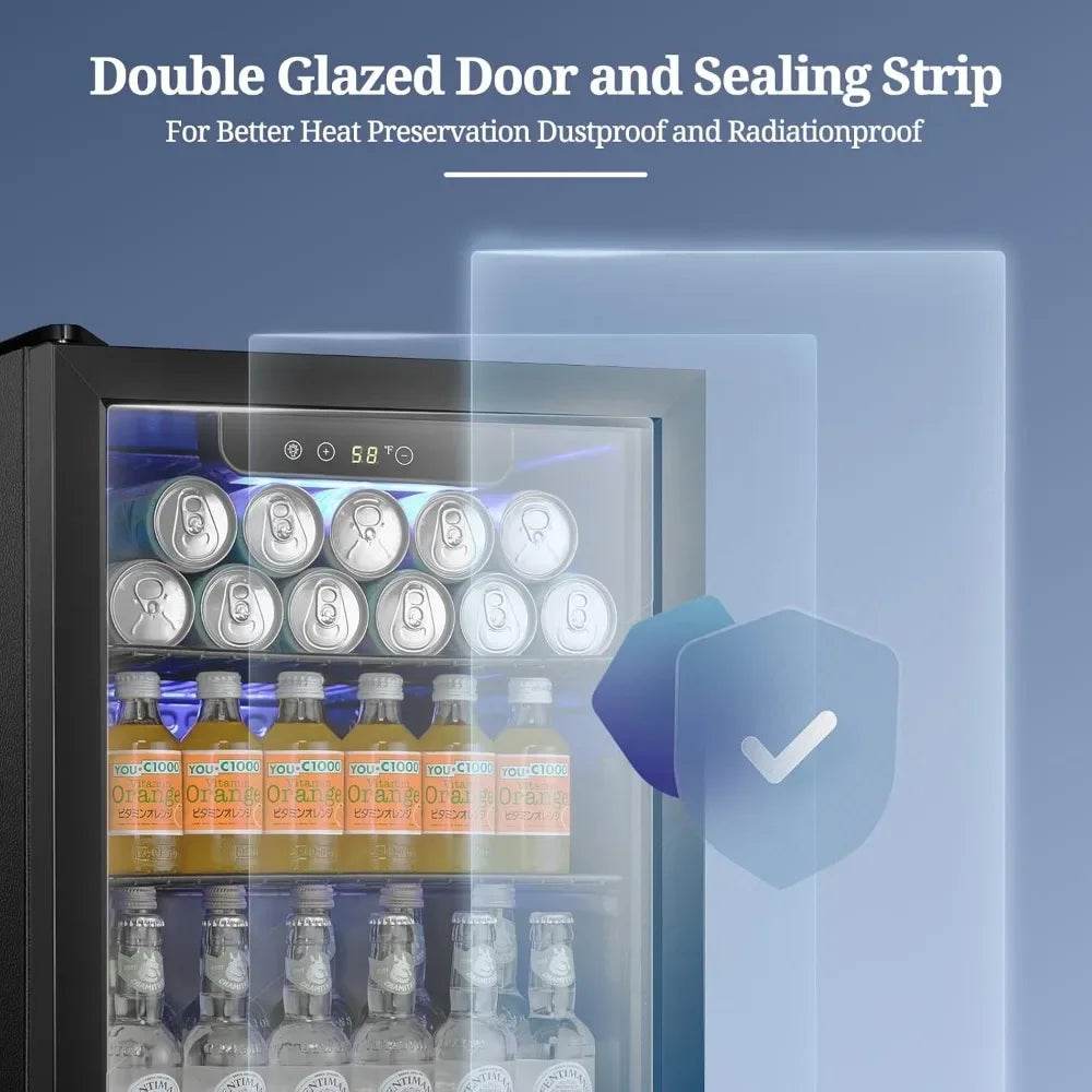 Beverage Refrigerator Cooler 68 Can