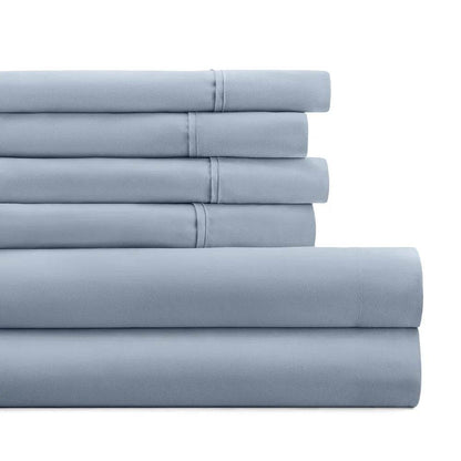Queen Microfiber 6 Piece Bed Sheet Set Hypoallergenic - Loft&Timber