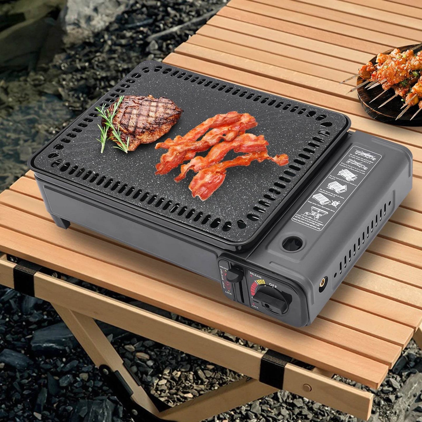 Portable Butane Gas Grill - Loft&Timber