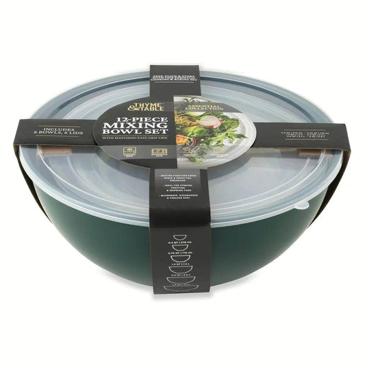 12-Piece Mixing Bowl Set - Loft&Timber