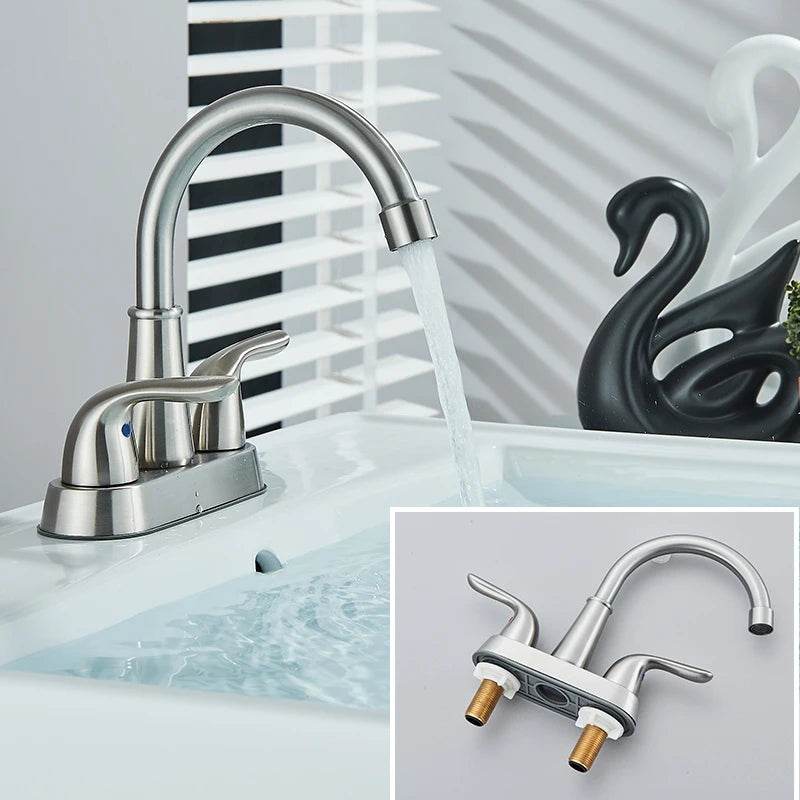 Wanmivezlo Integrated Basin Brass Sink Faucet - Loft&Timber
