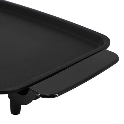 11.81 Inch Electric Grill Non-Stick Coating Adjustable Temperature 1200W - Loft&Timber