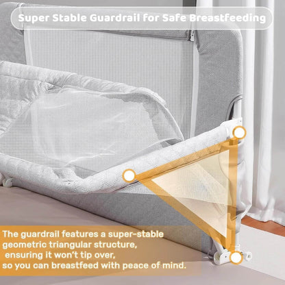 3-in-1 Folding Baby Crib - Loft&Timber