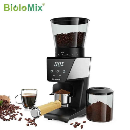 BioloMix Automatic Burr Mill Electric Coffee Grinder - Loft&Timber