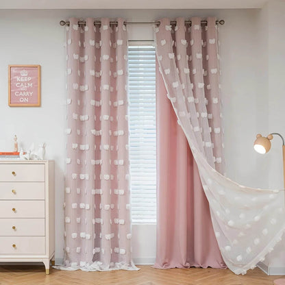 Pink Curtains For Living Room - Loft&Timber