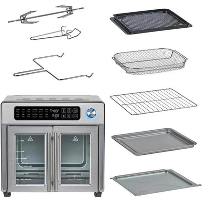 Emeril Lagasse French Door Air Fryer Toaster Oven Combo, 26QT - Loft&Timber