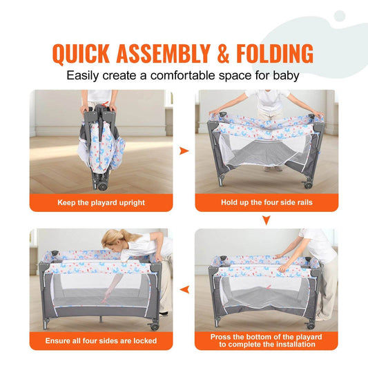 SucceBuy Baby Bassinet 77 pounds Load Capacity - Loft&Timber