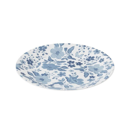 Vitrelle Glass Salad Plate Floral Print Dishwasher Microwave Safe - Loft&Timber