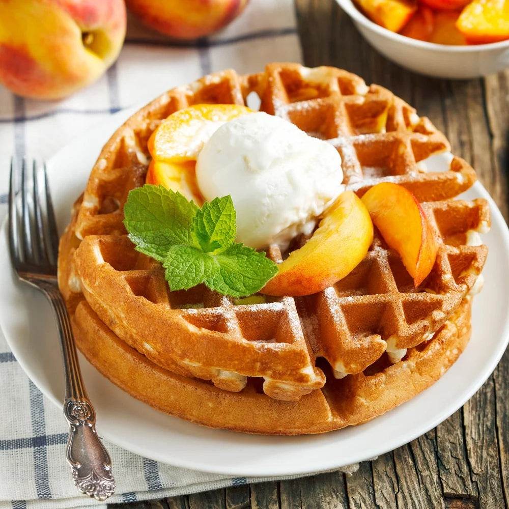 Nonstick Flip Waffle Iron 180-Degree Rotation - Loft&Timber