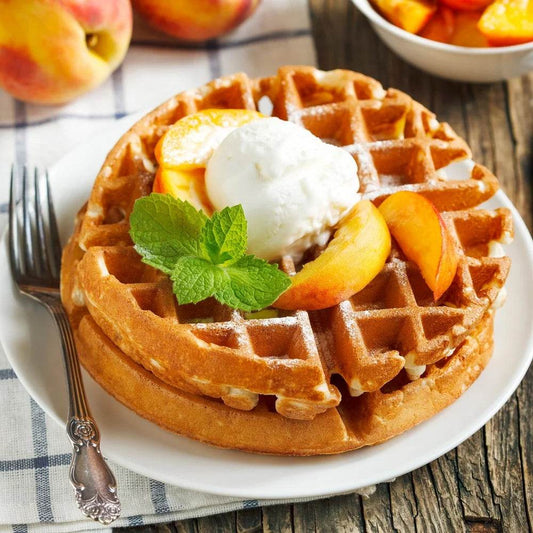 Nonstick Flip Waffle Iron 180-Degree Rotation - Loft&Timber