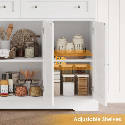 71.9" Tall Storage Pantry - Loft&Timber
