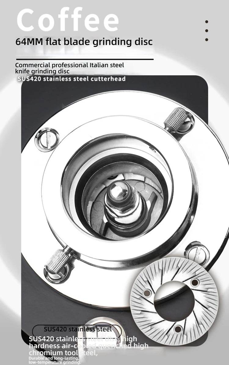 CAFOVO G264F Electric Coffee Grinder 2800RPM - Loft&Timber