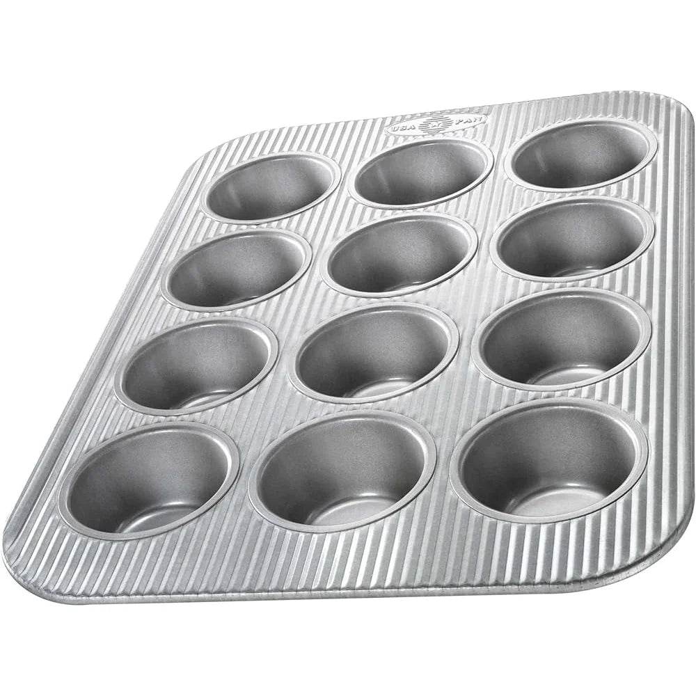 Aluminized Steel Muffin Pan 12-Well Nonstick - Loft&Timber