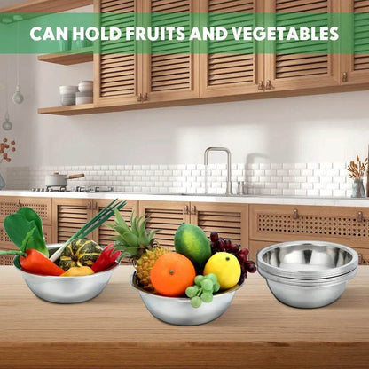 Set of 12 Stainless Steel Mixing Bowls - Loft&Timber