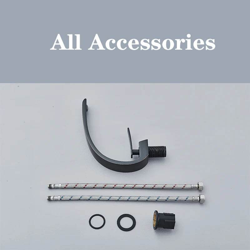 Black Bathroom Basin Faucet - Loft&Timber