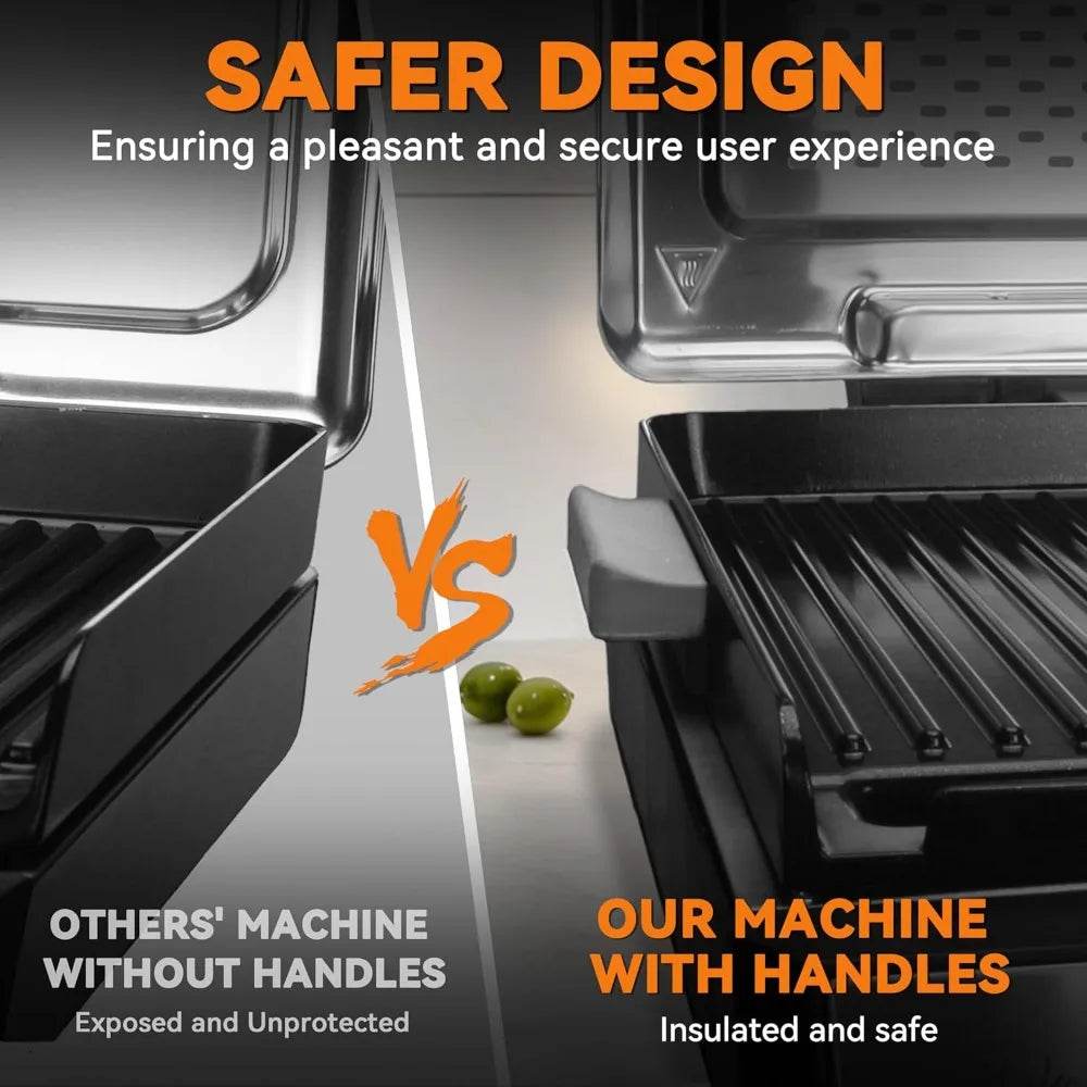 Baker's Friend Smokeless Indoor Grill with Removable Plates - Loft&Timber