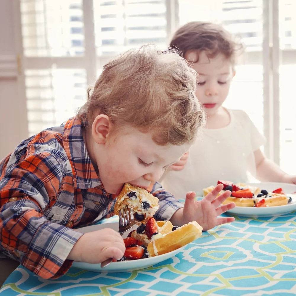 Nonstick Flip Waffle Iron 180-Degree Rotation - Loft&Timber