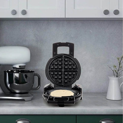 Compact Flip Waffle Maker with Non-Stick Plates - Loft&Timber