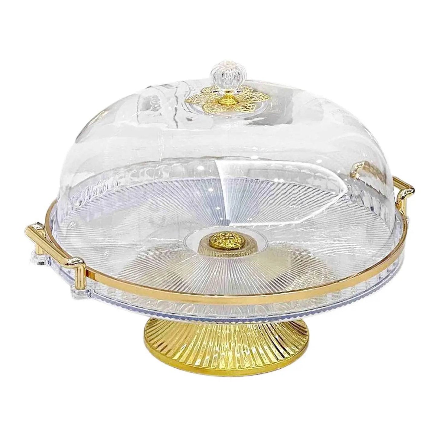 Footed Cake Plate Platter - Loft&Timber