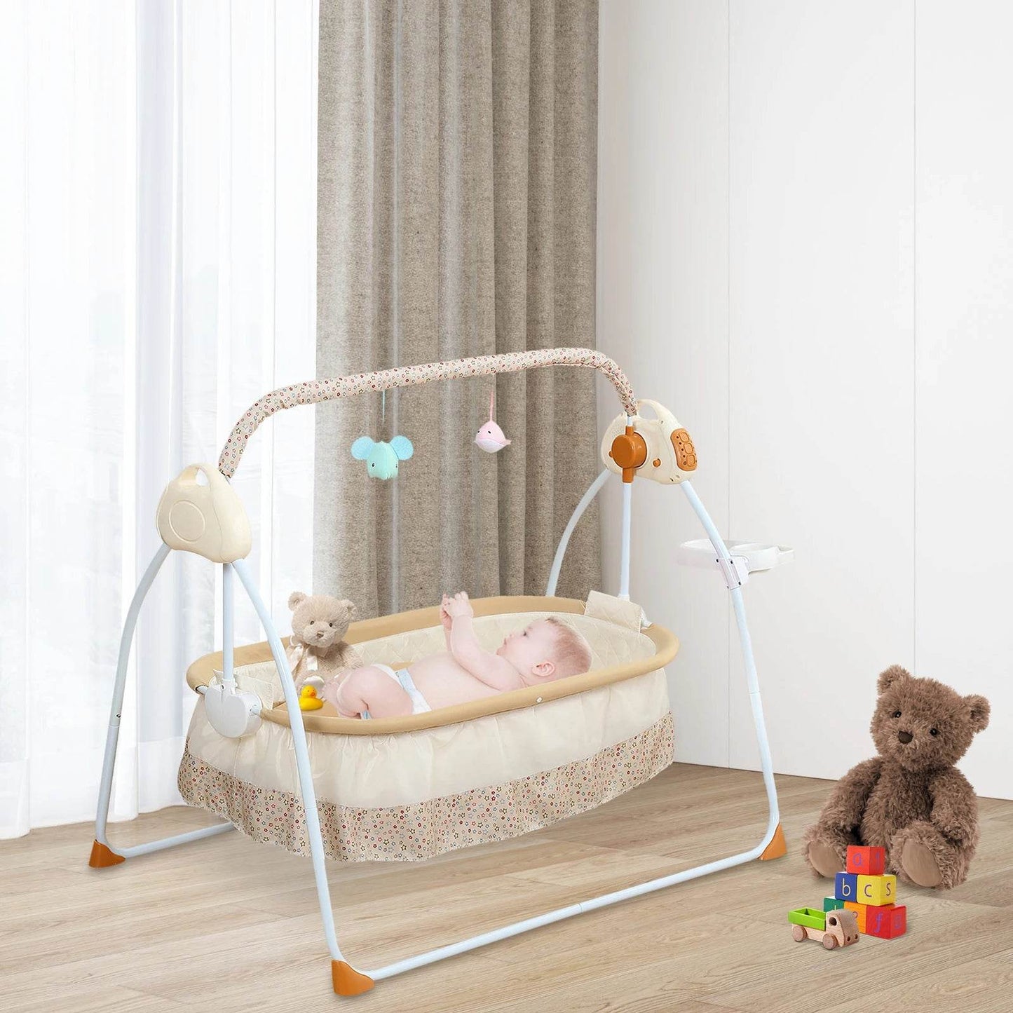 Foldable Electric Baby Cradle - Loft&Timber