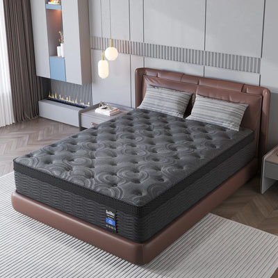 9"12"14" Twin Full Queen King Size Mattress in a Box Hybrid Spring Memory Foam