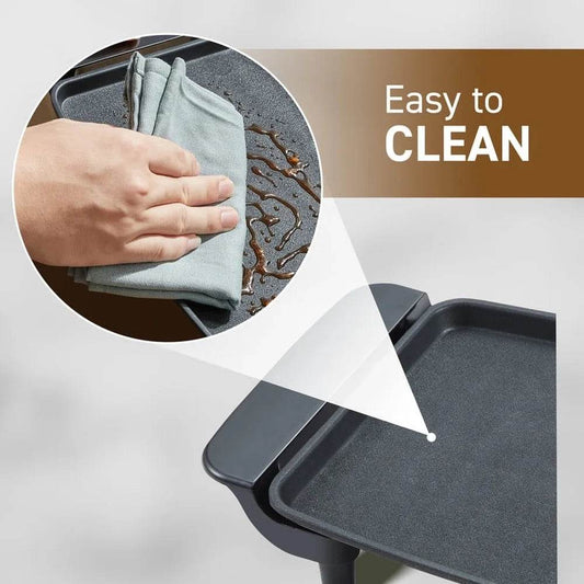 Compact Non-Stick Electric Griddle - Loft&Timber