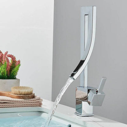 Bathroom Basin Faucet in Brass - Loft&Timber