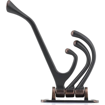 Triple Utility Swivel Hook Metal Wall Mount - Loft&Timber