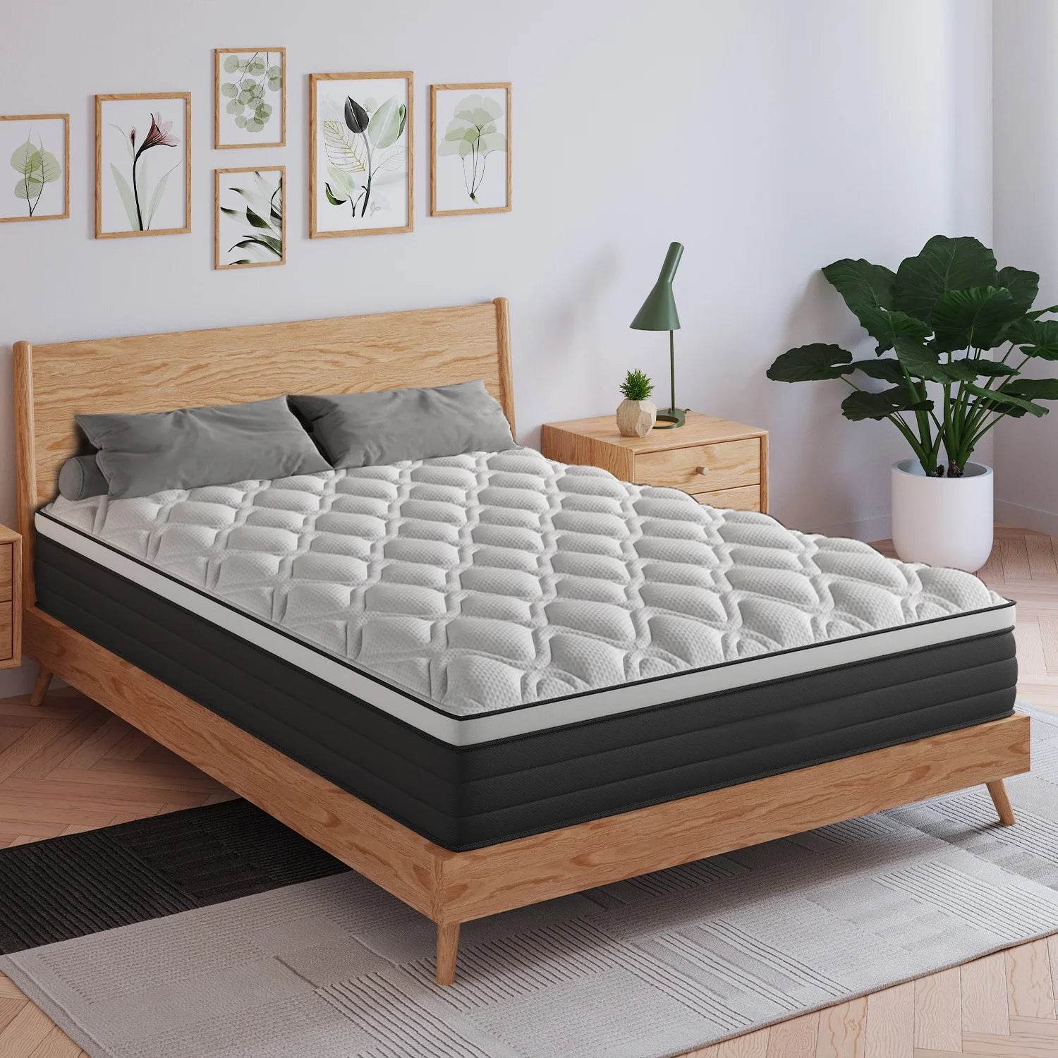 Twin Full King Queen Mattress in A Box - Loft&Timber