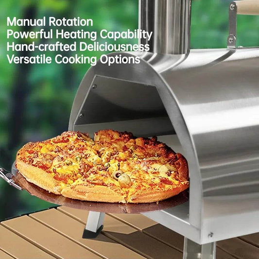 12 Inch Electric Pizza Oven Countertop Cooker Nonstick Griddle - Loft&Timber