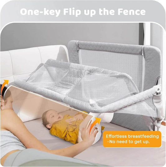 3-in-1 Folding Baby Crib - Loft&Timber