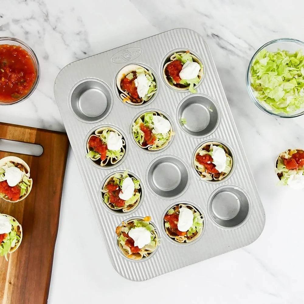 Aluminized Steel Muffin Pan 12-Well Nonstick - Loft&Timber