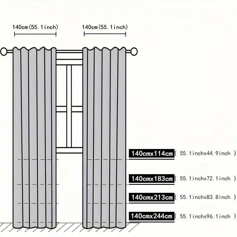 1pc elegant phoenix tail lace chiffon curtain - Loft&Timber