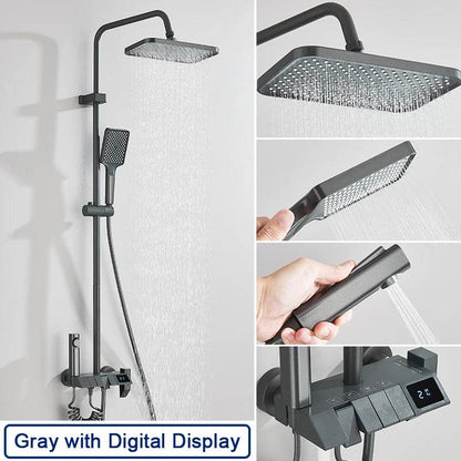 Rozin Black Smart Shower Faucet - Loft&Timber