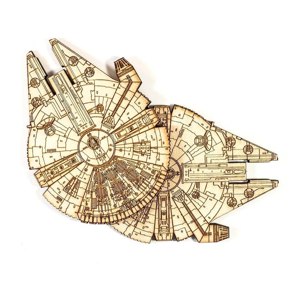 Coaster Set of 2 Raw Wood - Loft&Timber