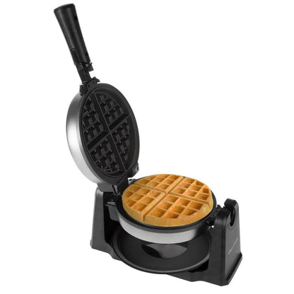 Nonstick Flip Waffle Iron 180-Degree Rotation - Loft&Timber