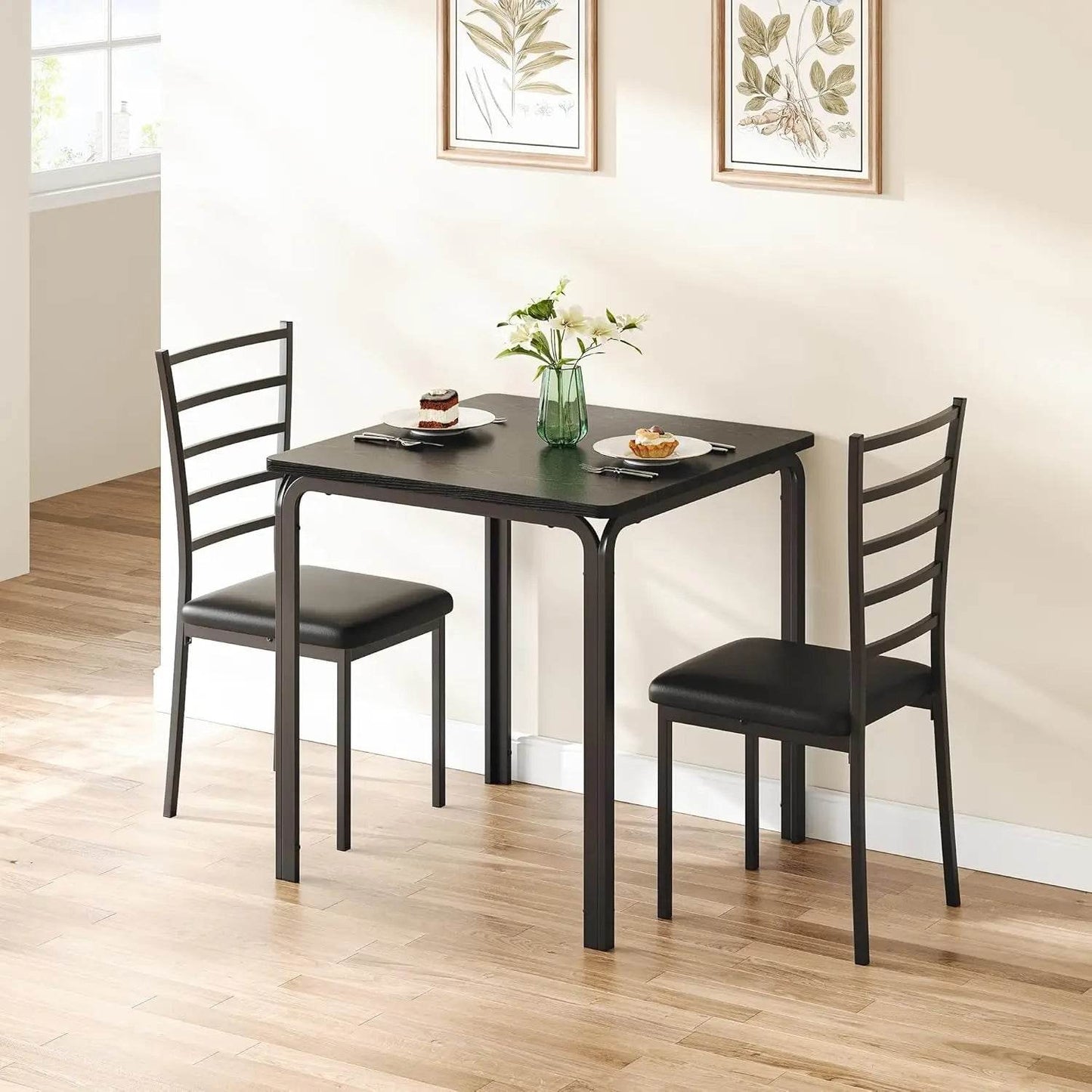 Dining Table for 2 Space Saving Dining Table Set - Loft&Timber