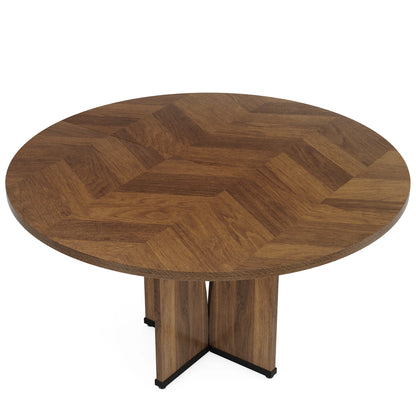 Tribesigns 39" Round Conference Table for 4 - Loft&Timber